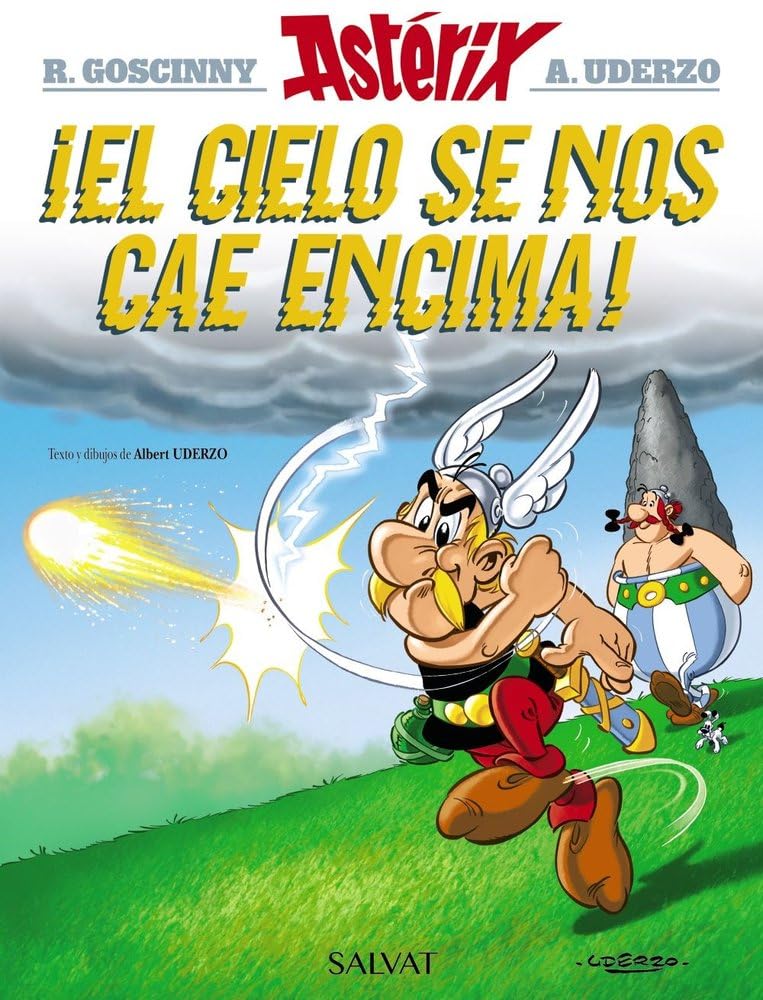 Comic Asterix el cielo se nos cae encima de Goscinny y Uderzo
