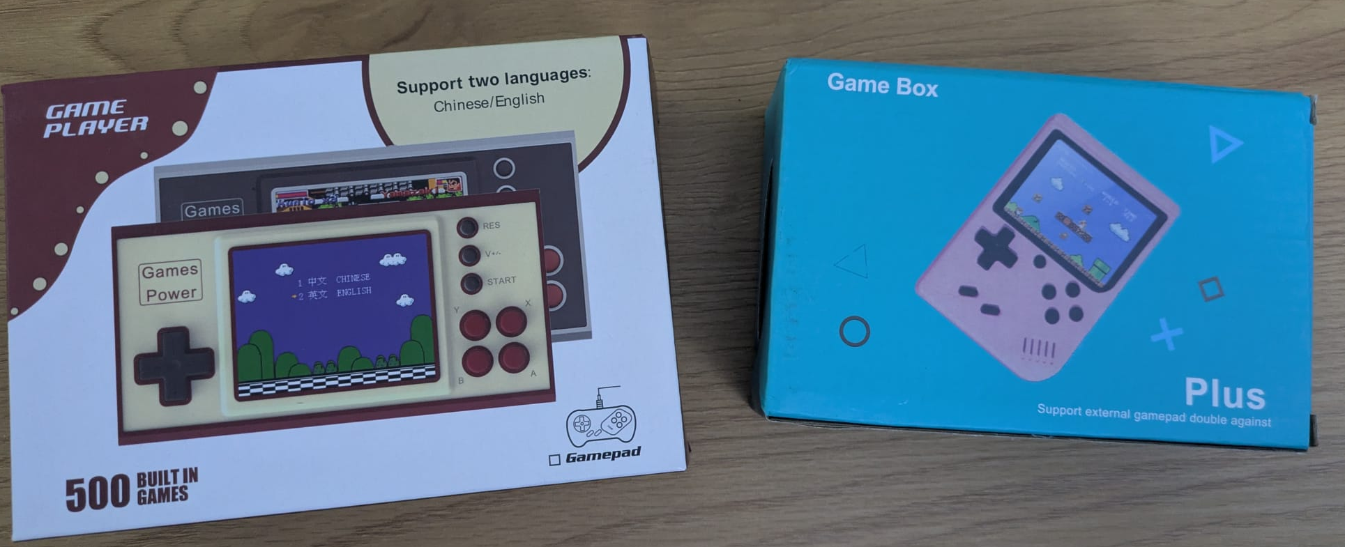 Consolas chinas de mano con juegos Retro