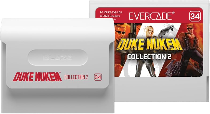 Cartucho EVERCADE Duke Nukem Collection 2
