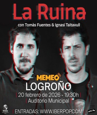 Cartel La Ruina en Logroño 2026